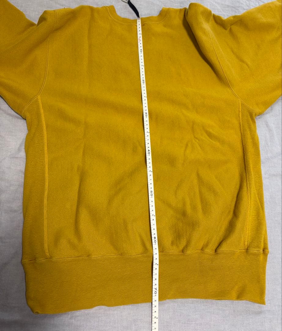 90s Champion ゴールド リバースウィーブ 刺繍タグ