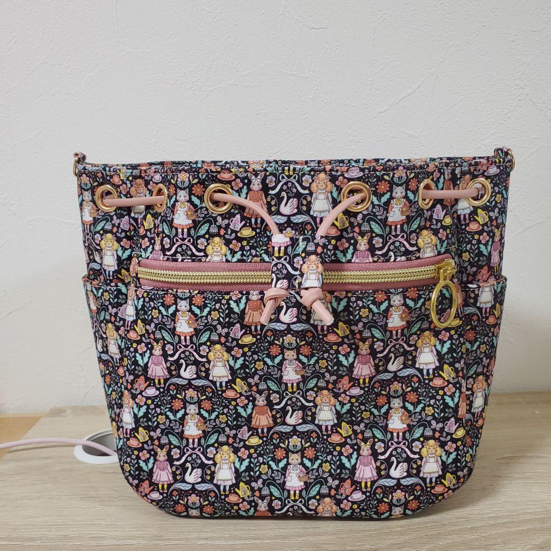 ハンドメイド ドロストショルダーバッグ Florestina マイリトルテイラー