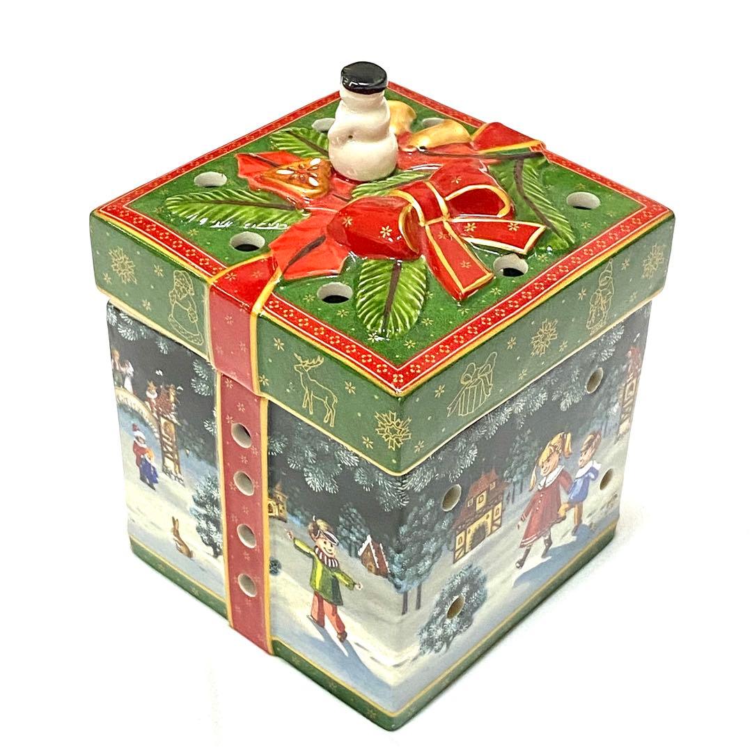 ビレロイアンドボッホ　 クリスマスセット　キャンドルボックス&バニーファミリー