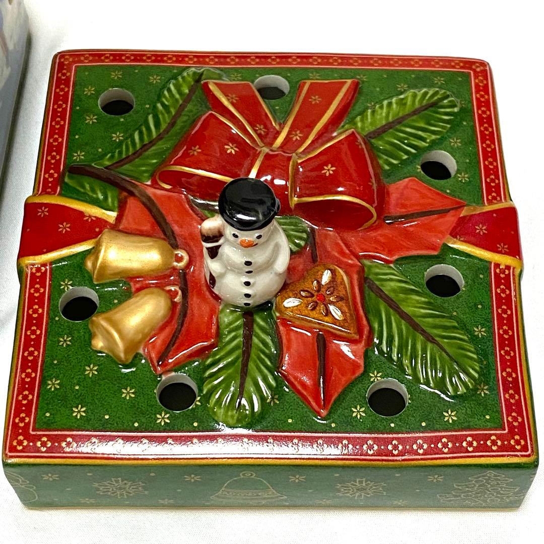 ビレロイアンドボッホ　 クリスマスセット　キャンドルボックス&バニーファミリー