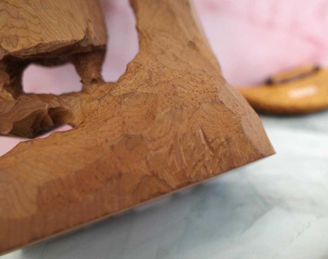 工房がんま フクロウの木彫り５種セット