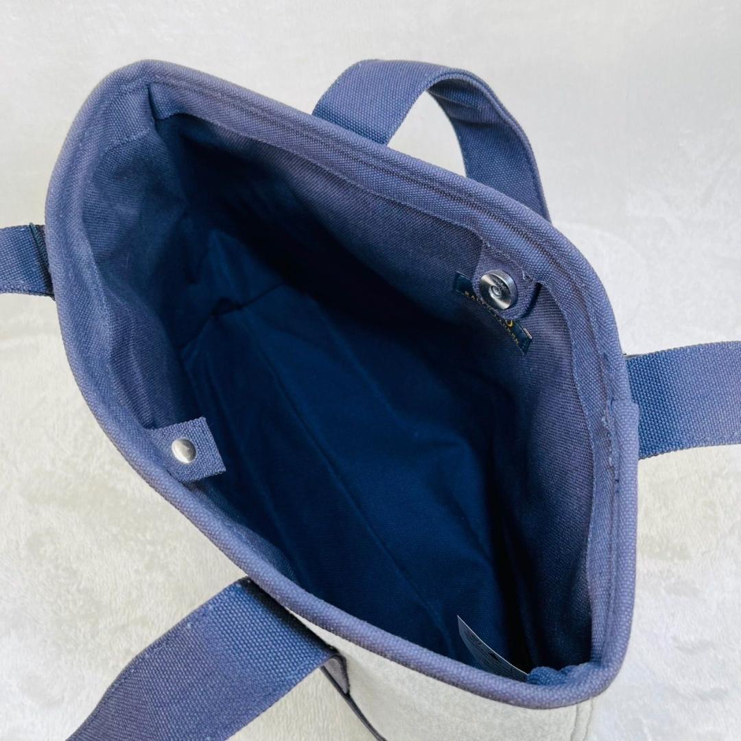 廃盤 未使用 ポロラルフローレン トートバッグ ポニー グレー ネイビー MD