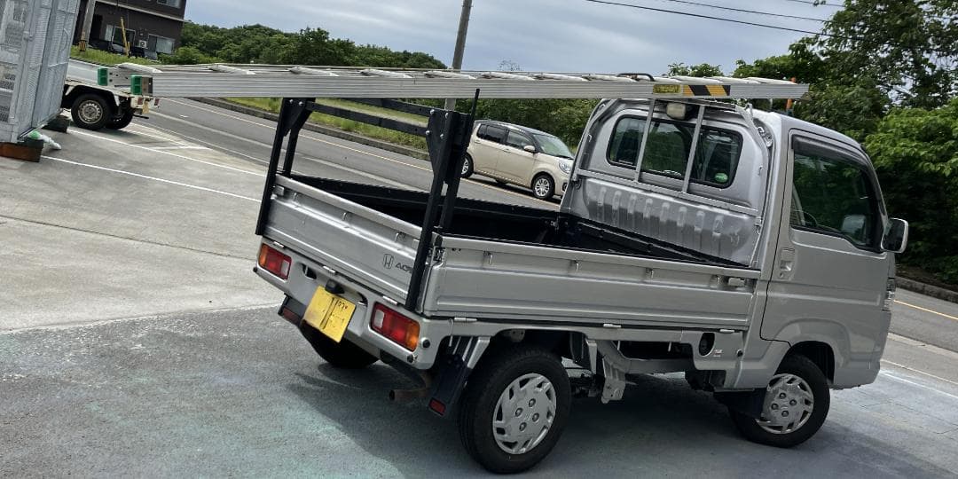 軽トラ　櫓　ヤグラ　カラー青色になります