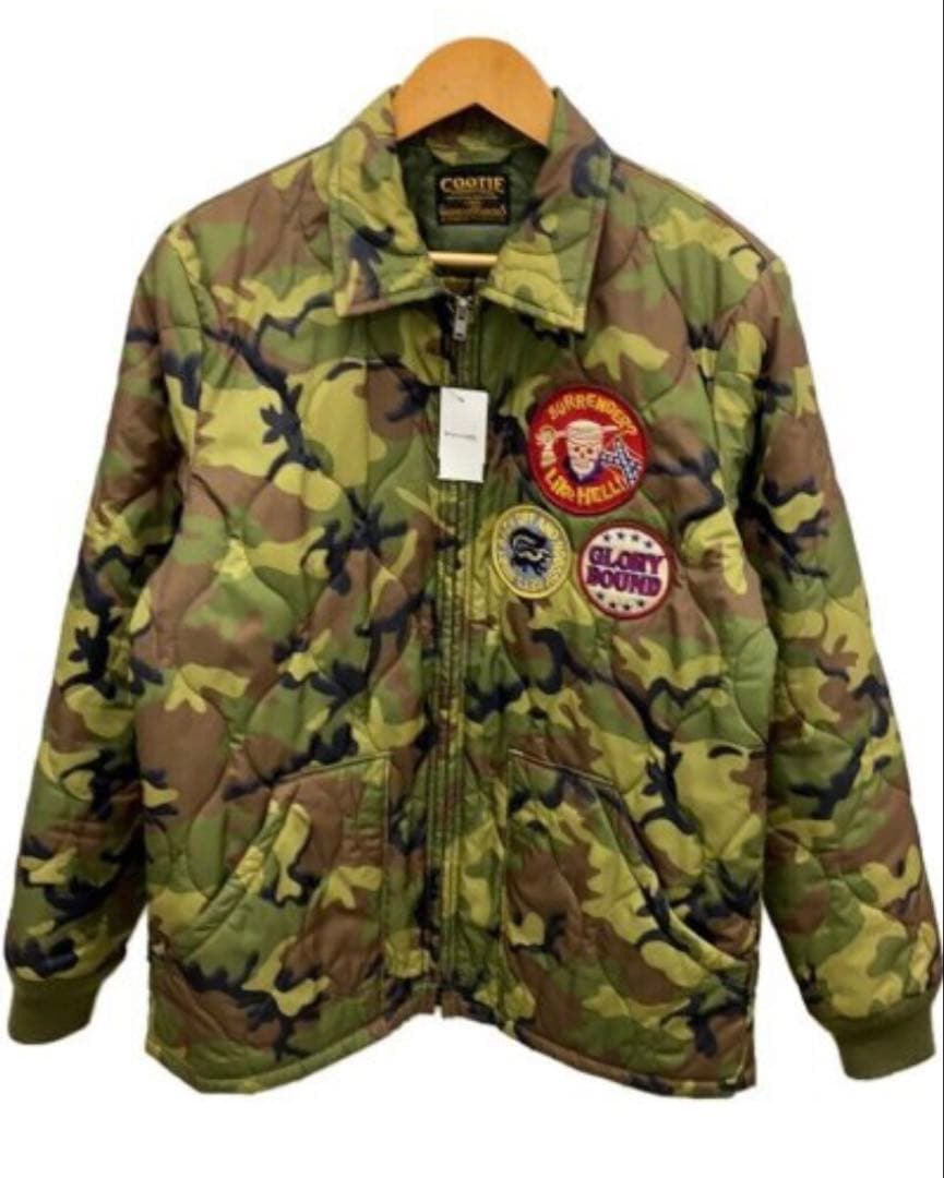 Vietnam jacket カモフラージュ 迷彩 キルティング