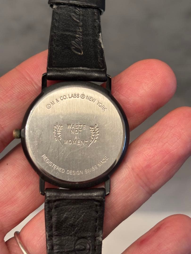 MOMA推奨ティボール・カルマン　M&Co.の腕時計５-o’clock