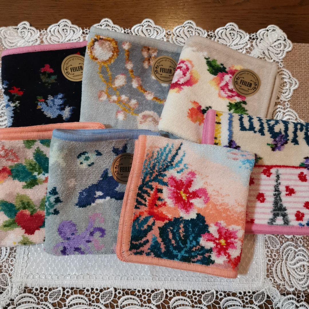 フェイラーハンカチ 7枚セット୨୧⋆*新品未使用品