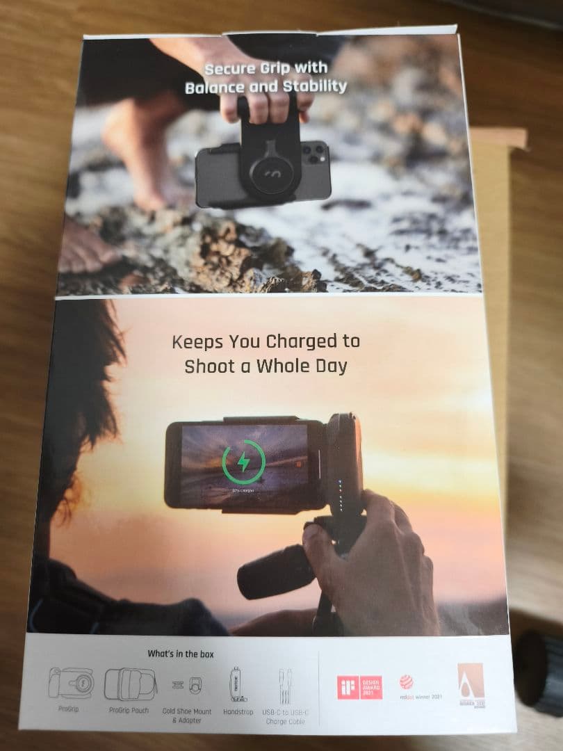 【新品未開封・箱破れ有】ShiftCam ProGrip Starter Kit