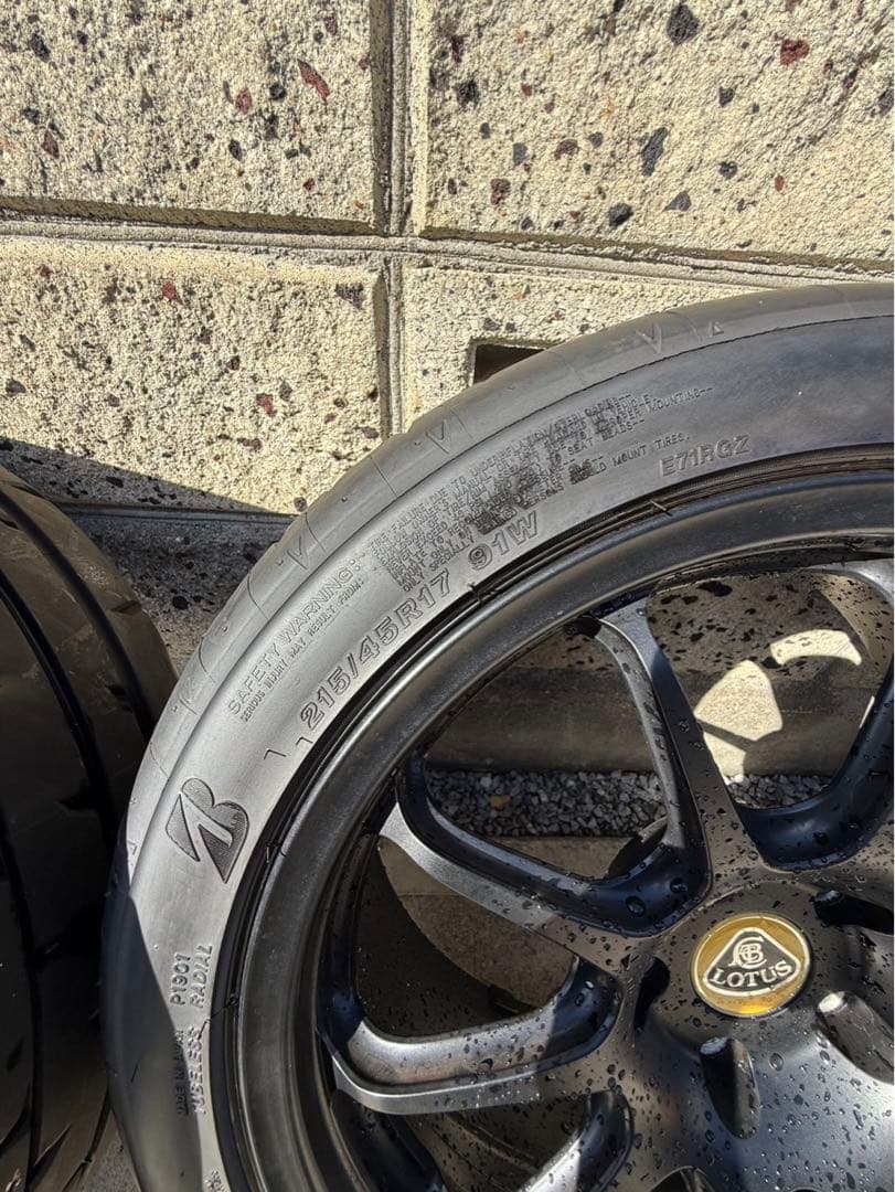 ロータス　Lotus 純正 鍛造ホイール forged 17, 18インチ