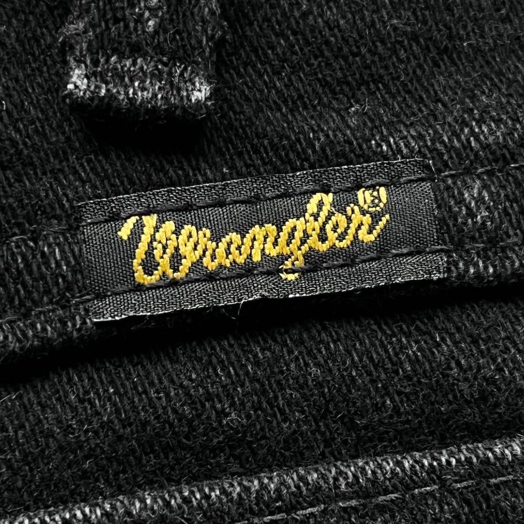 Wrangler 13MWZ ブラックデニムパンツ W32