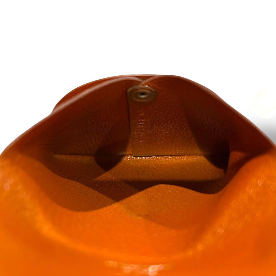 極美品 HERMES エルメス バスティア シェーブル ケース ミニ財布