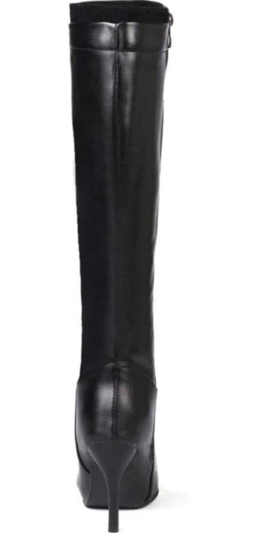 ♥️ロングブーツ　新品　シンプルデザイン　２６.５センチ　匿名発送　メルカリ便