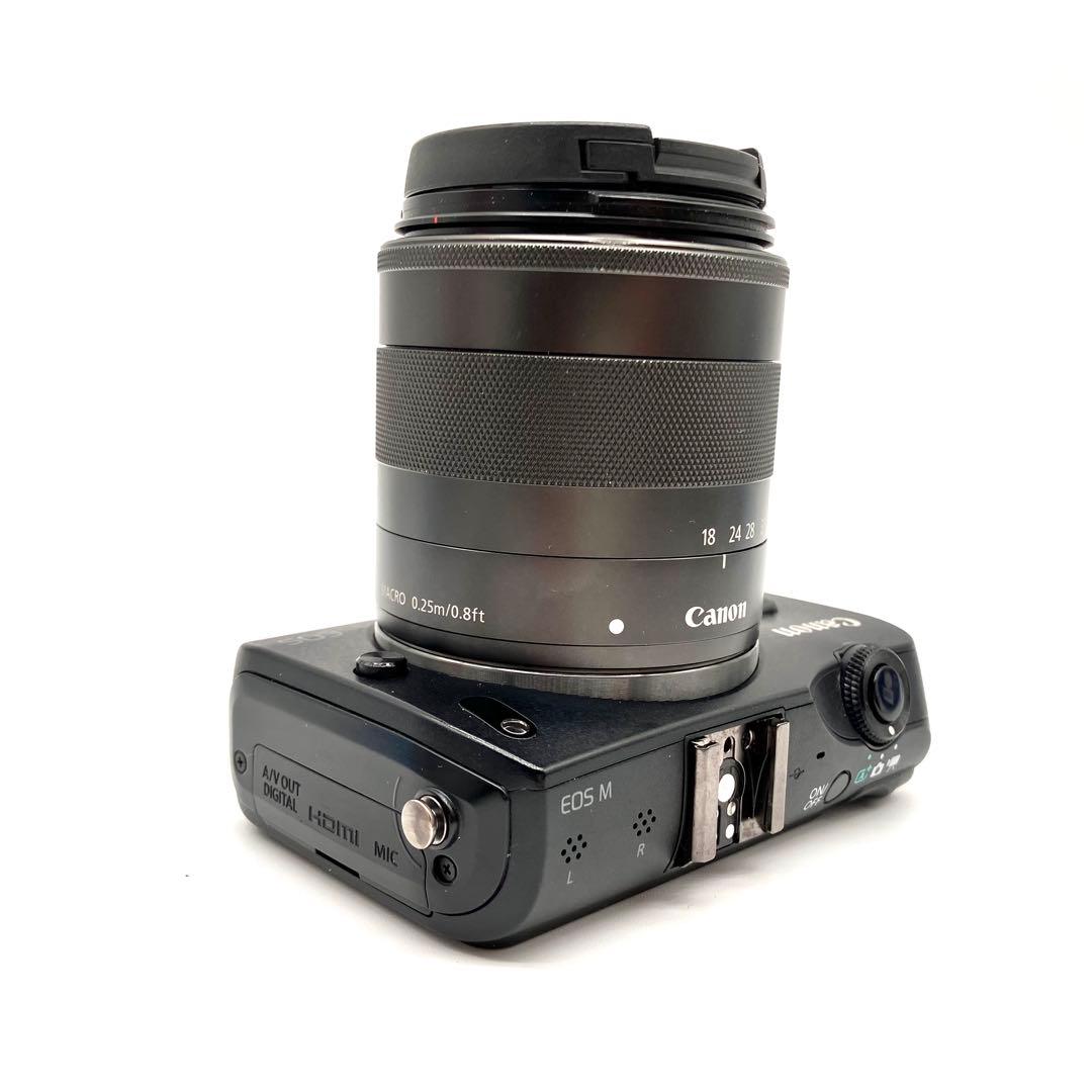 Canon EOS M ブラック　18-55mmSTMレンズキット
