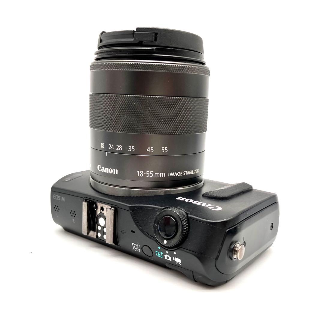 Canon EOS M ブラック　18-55mmSTMレンズキット