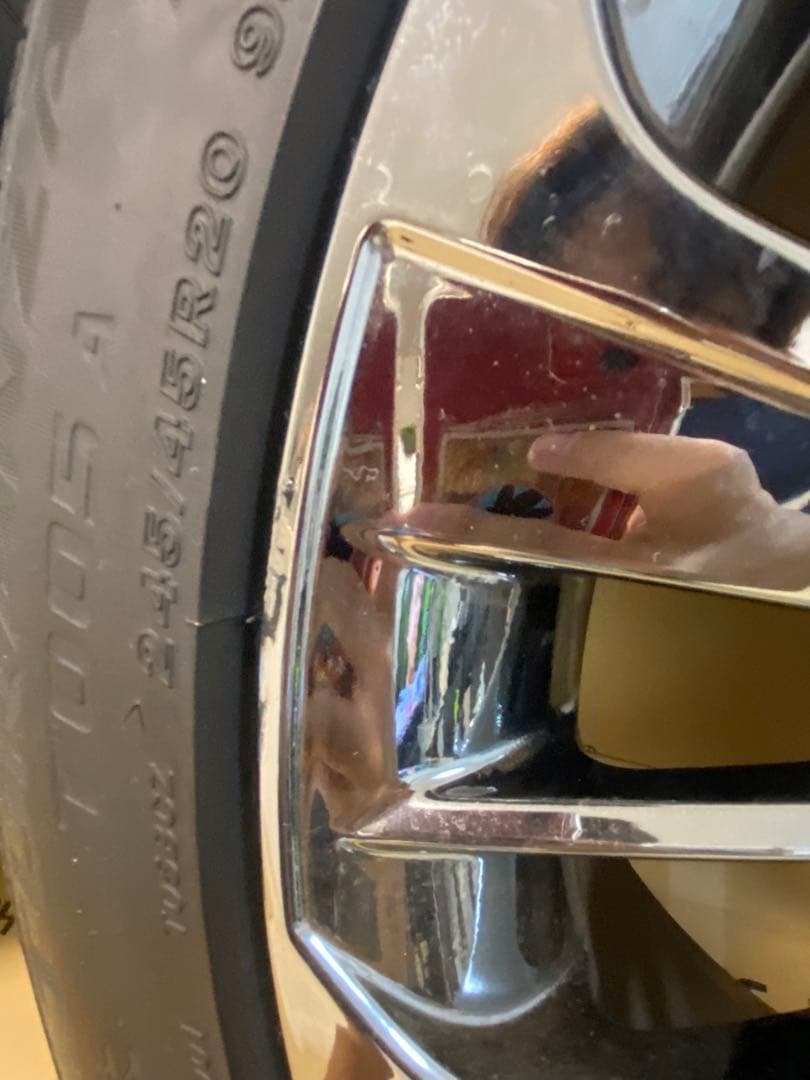 ①レクサス LS500 オプションホイール 20インチ