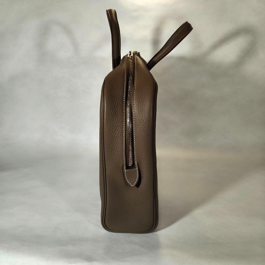 Hermes エルメス　ヴィクトリア　12H　エトゥープ　ビジネスバッグ