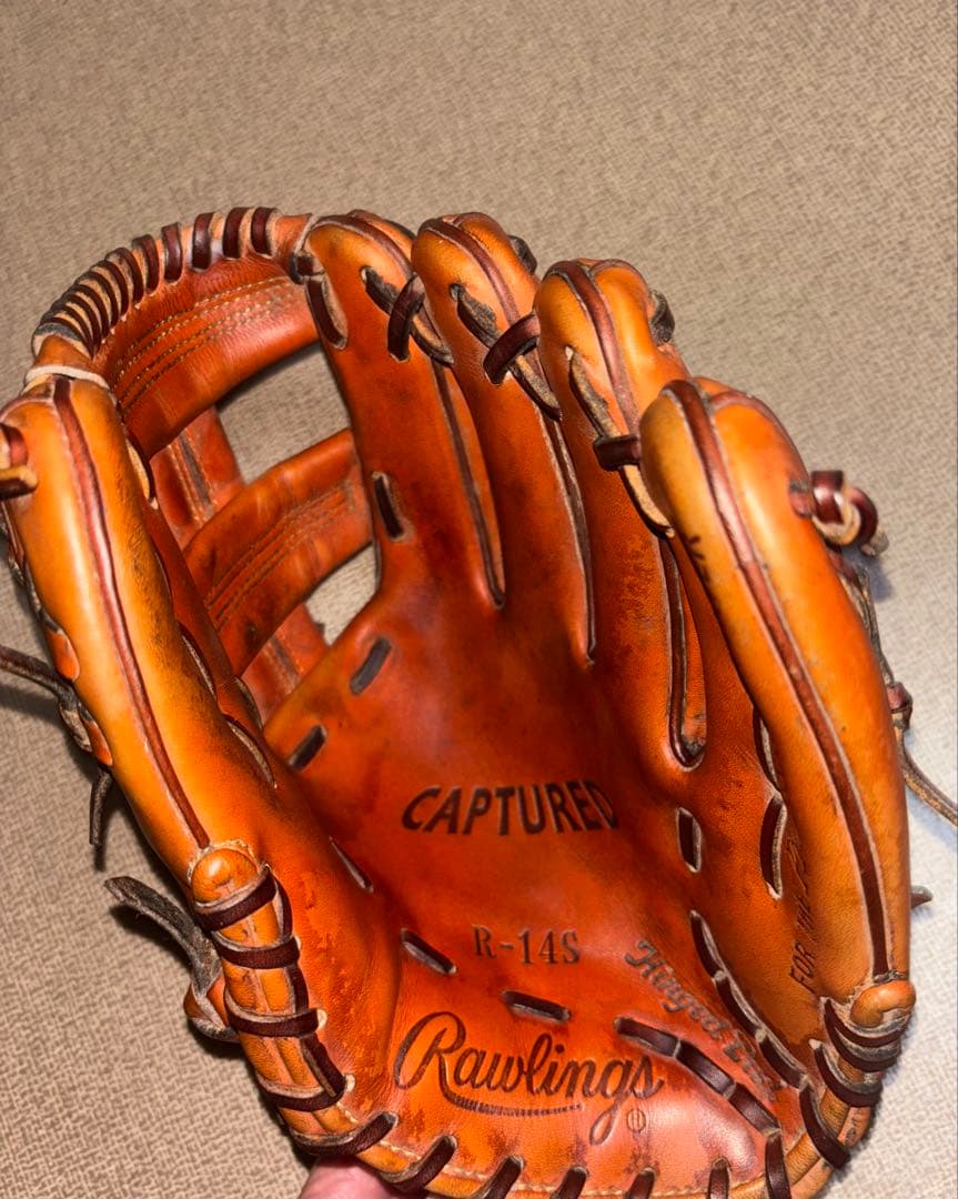 アシックス　ローリングス　グローブ　内野手用　硬式用