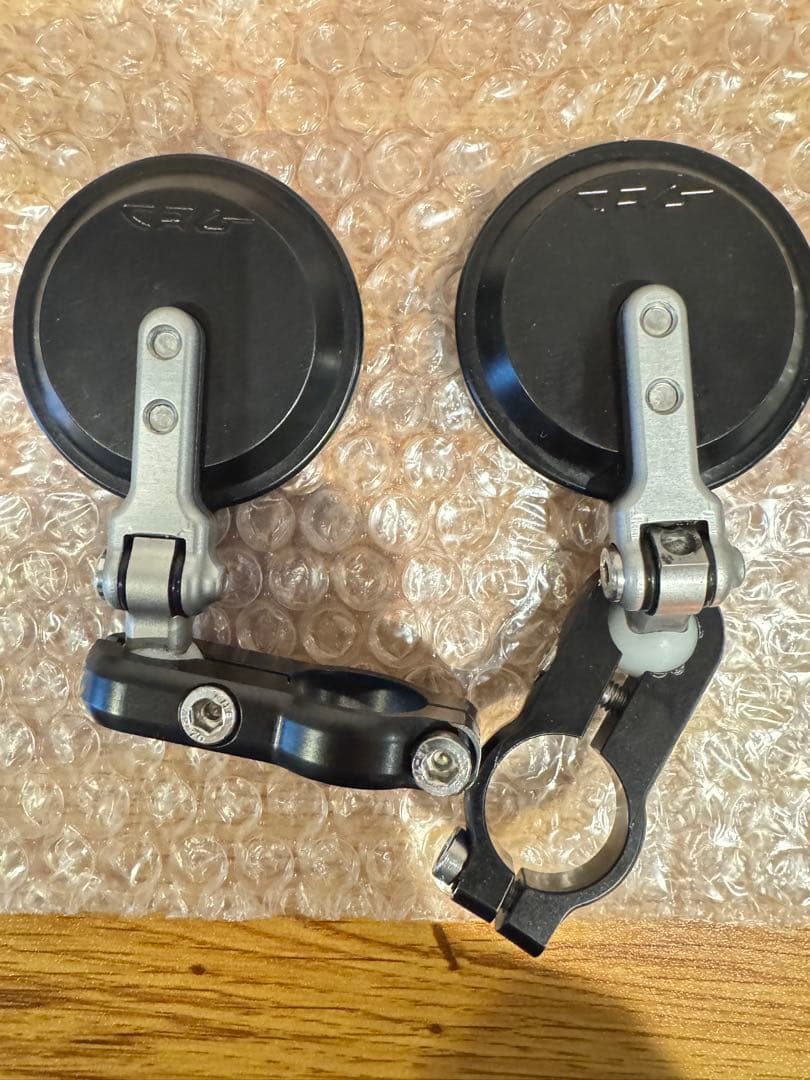 【美品】CRG 2インチバーエンドミラー CRGバーエンドミラーアダプターセット