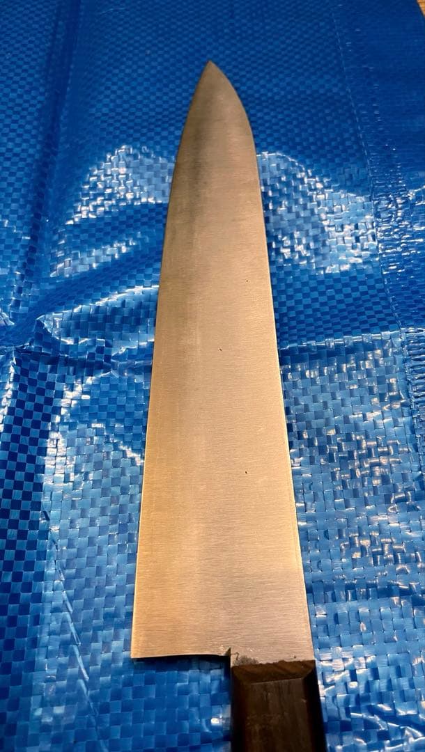 【未使用】　房近　牛刃包丁　三枚打　240mm ②