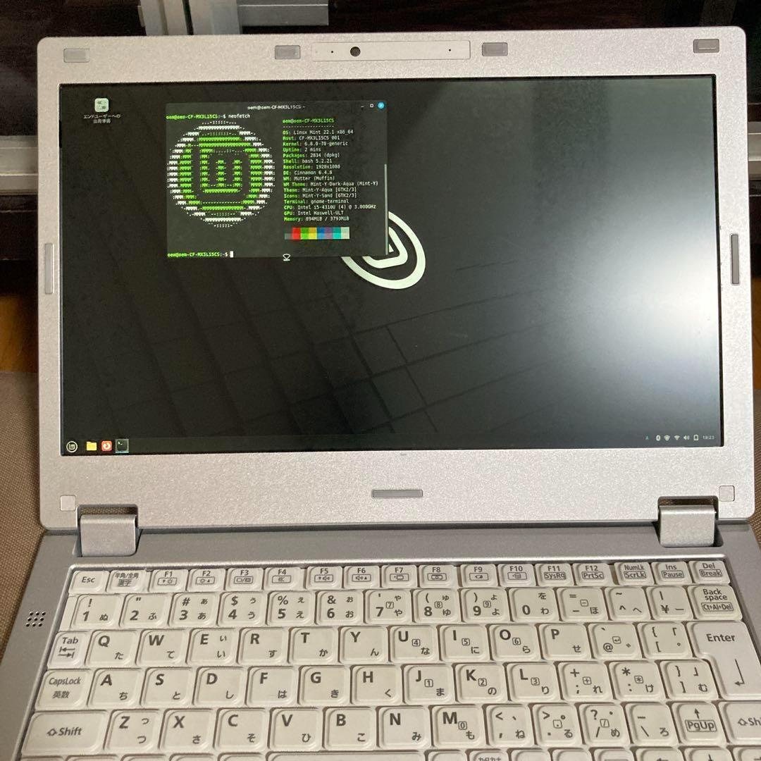 ★Panasonic Core i5-4310U メモリ4GB