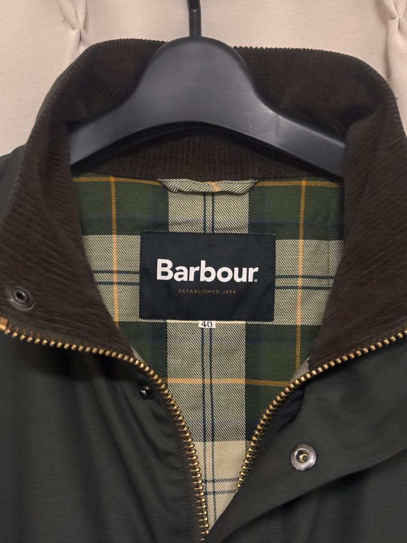 Barbour×DOORS別注 OS BEDALE STANDCOLLAR