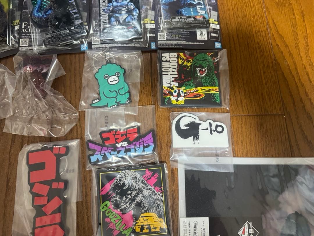 一番くじ ゴジラ 怪獣乱舞 -荒ぶるモノ- C賞 D賞2体他下位賞セット