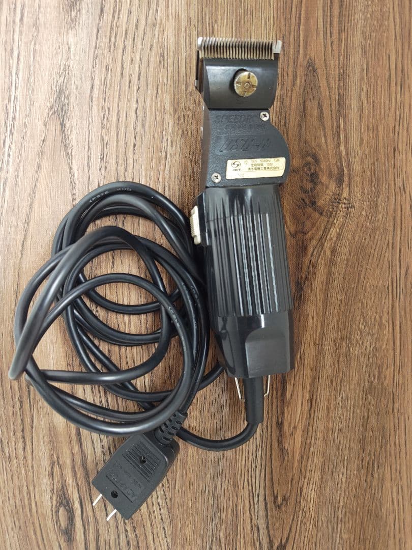 スピーDSC-8 電気バリカン〈中古品〉+　0.1ミリ中古替刃付