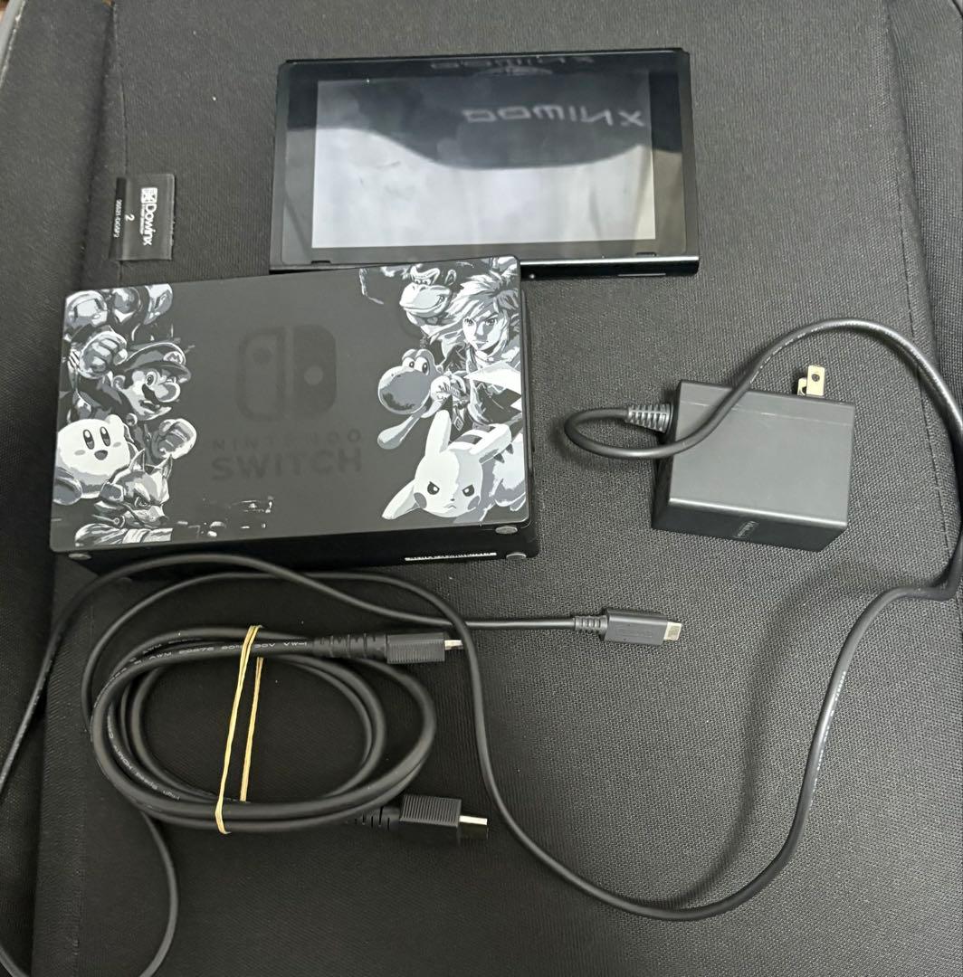 Nintendo Switch 本体 ブラック キャラクターデザイン