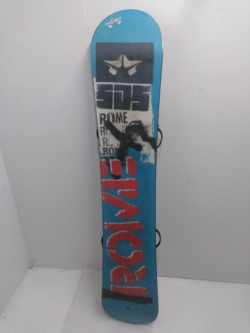 ROME SDS Agent 152cm スノーボード 2点セット ビンS-M△