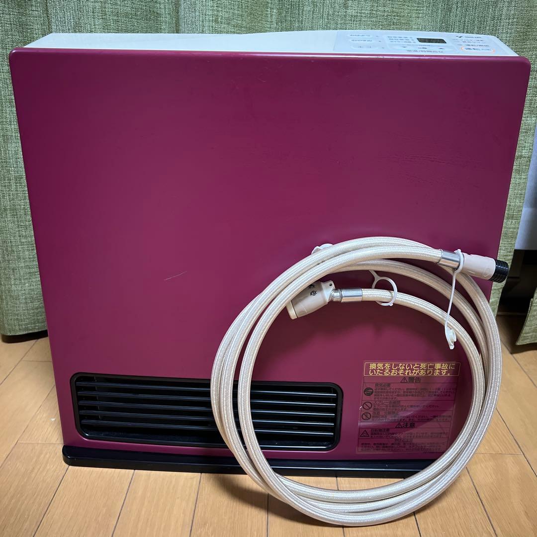 リンナイガスファンヒーター ガスホース付き