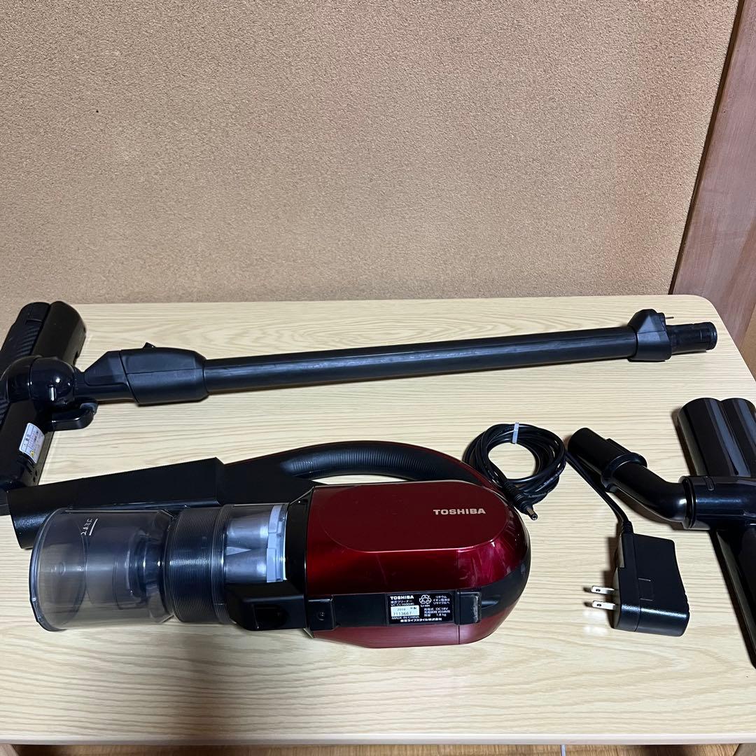 簡易清掃済み　東芝　トルネオ　VC-CL1600 レッド