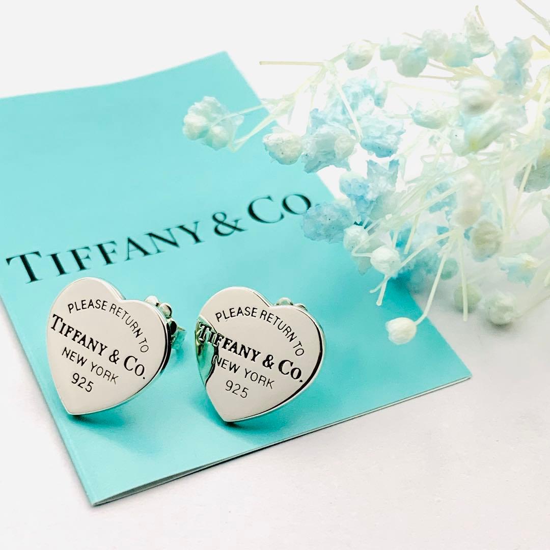 新品仕上げ ティファニー リターントゥ ハート シルバー925 両耳 ピアス