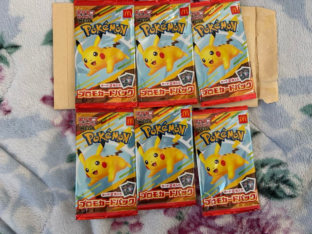 ポケモンカード　マクドナルド　6P