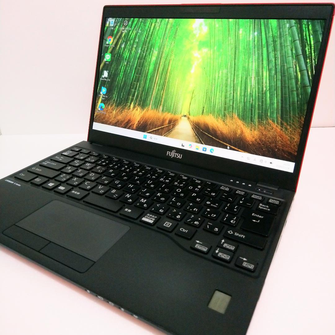 【人気】富士通 LIFEBOOK レッド SSD 256GB 8GB 初心者向き