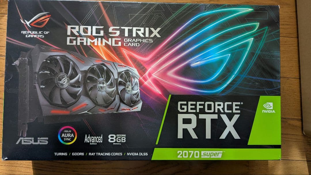 グラフィックボード・グラボ・ビデオカード ASUS ROG STRIX GeForce RTX 2070 Super