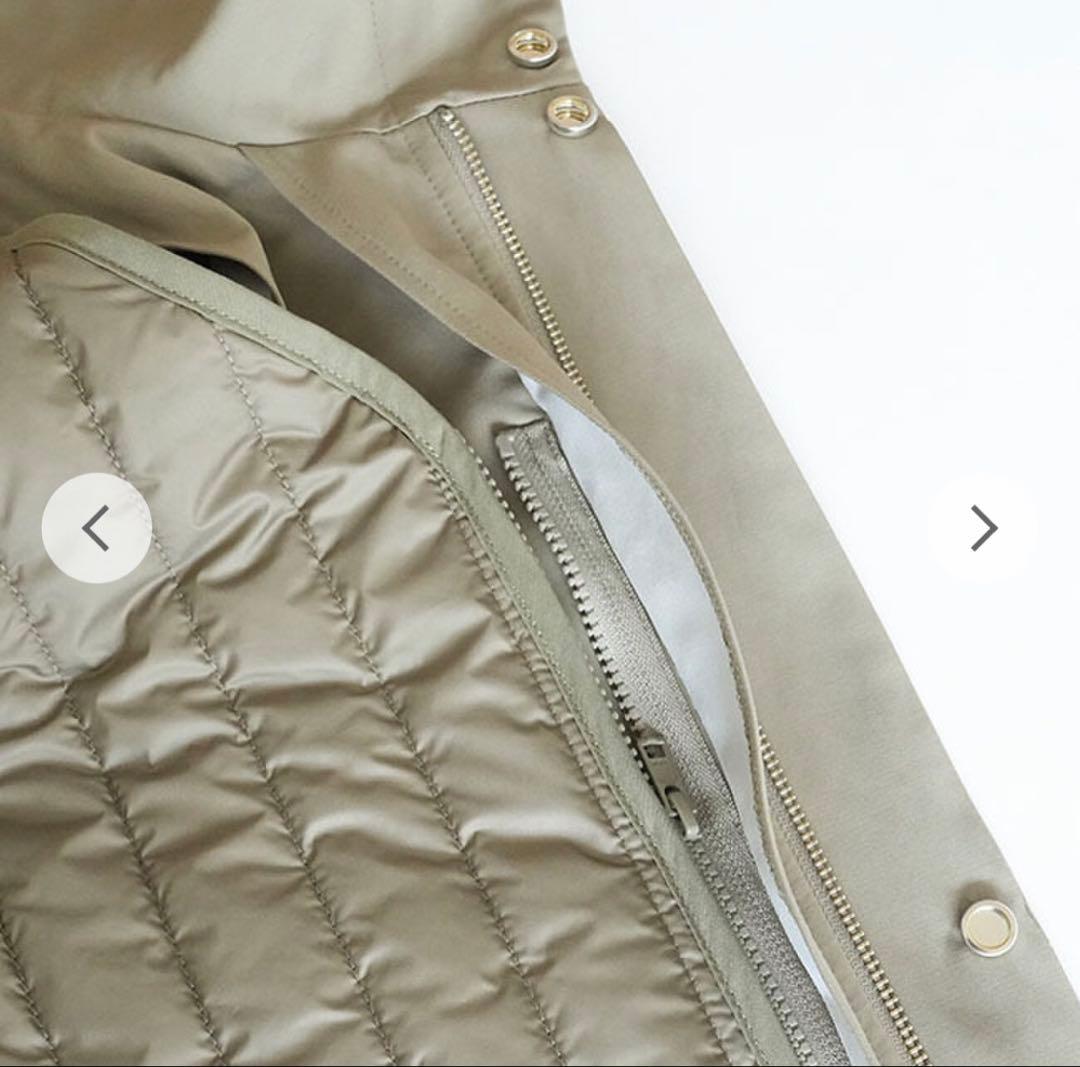 MIDIUMISOLID ライナー付きモッズコード