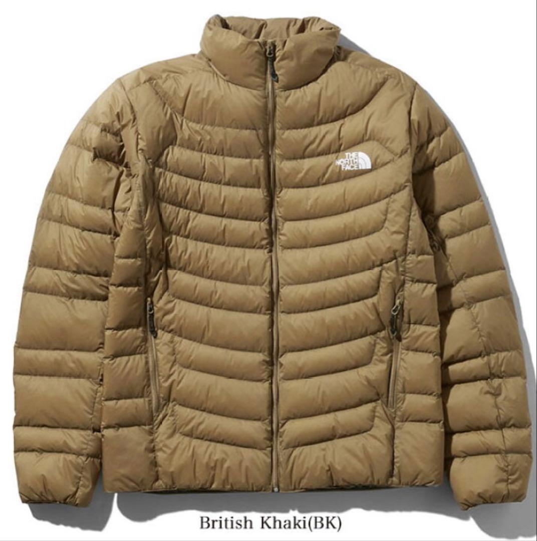 ノースフェイス サンダージャケット　NYW81812 ブリティッシュカーキ　L