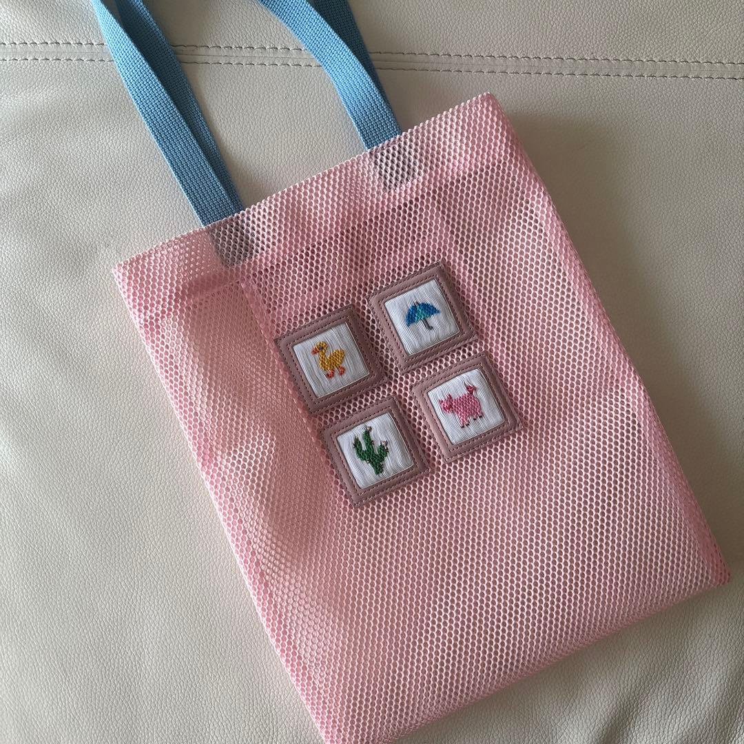 【美品】mojocamar メッシュバッグ