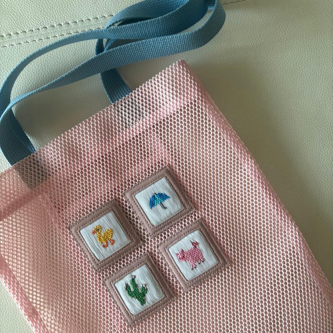 【美品】mojocamar メッシュバッグ