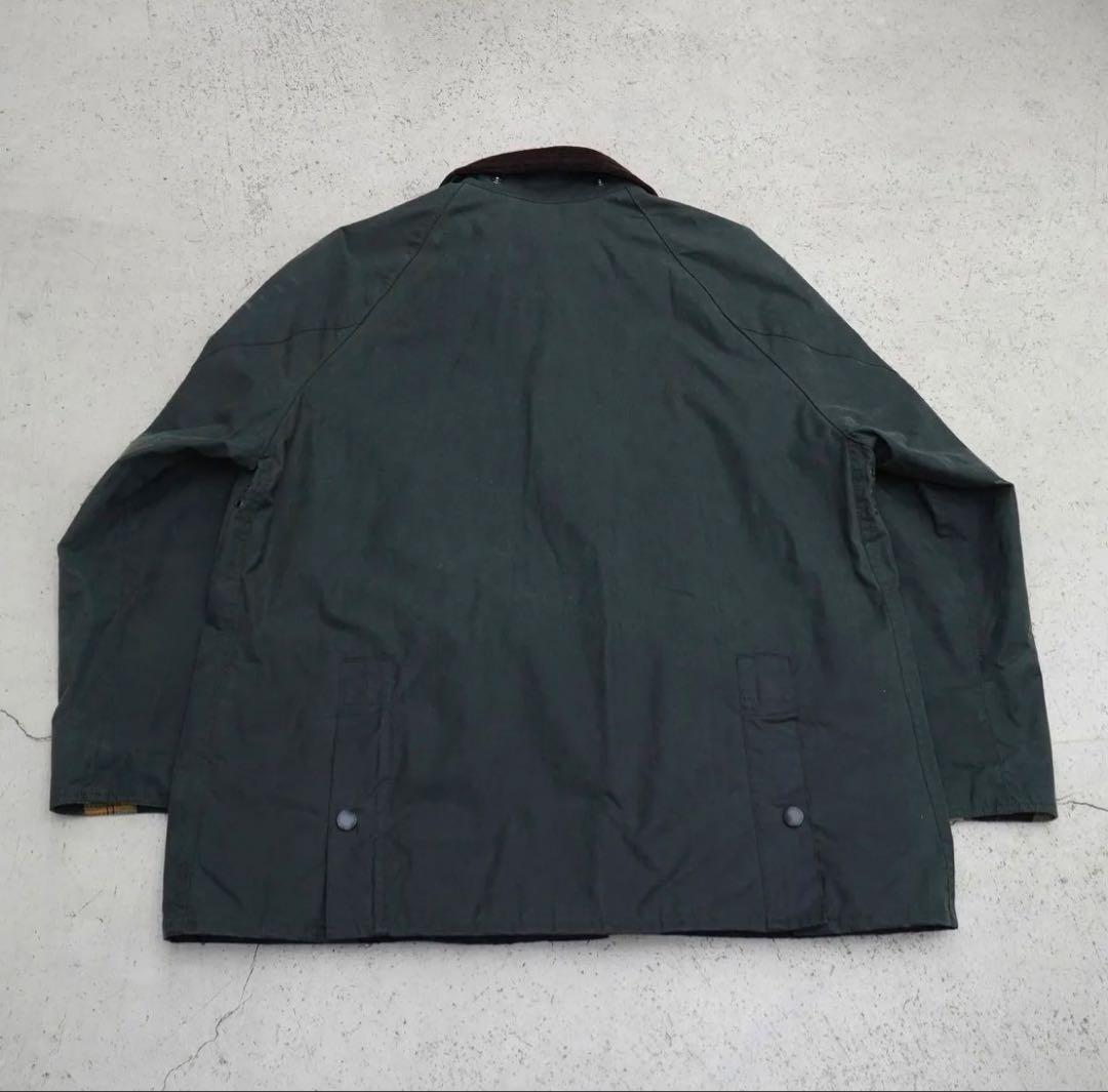 正規Barbourバブアー BEDALEビデイル os wax セージ 40