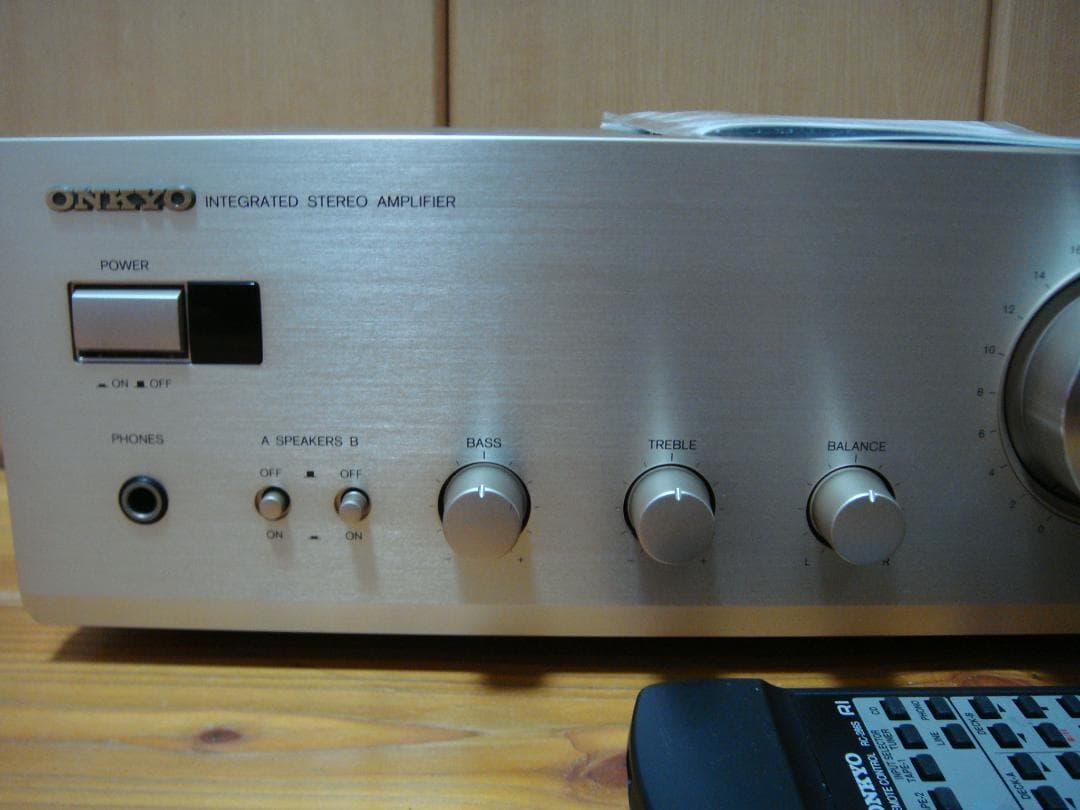 整備済 ONKYOオンキョー アンプ Integra A-924 リモコン取説付