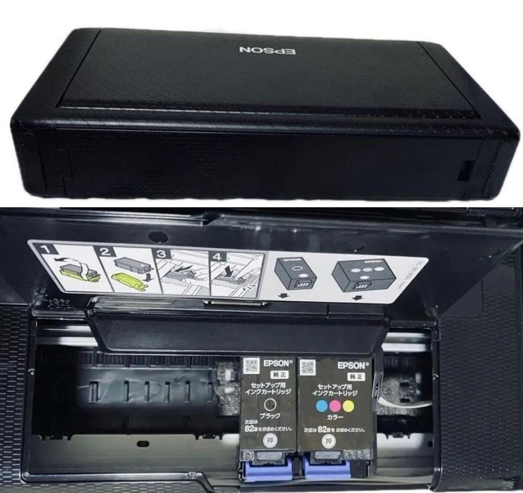 箱 EPSON PX-S06B モバイル プリンタ 枚数22枚 2025 おまけ