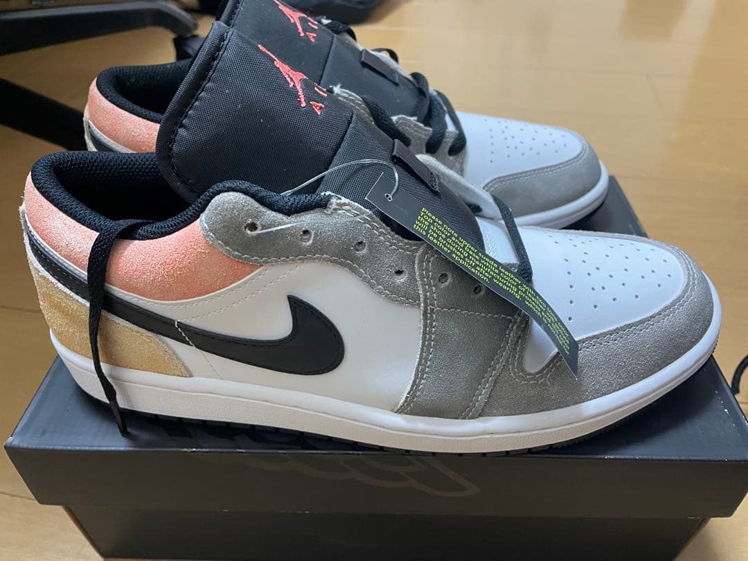 ナイキ エアジョーダン1ロー スエードマルチカラー 26.5cm