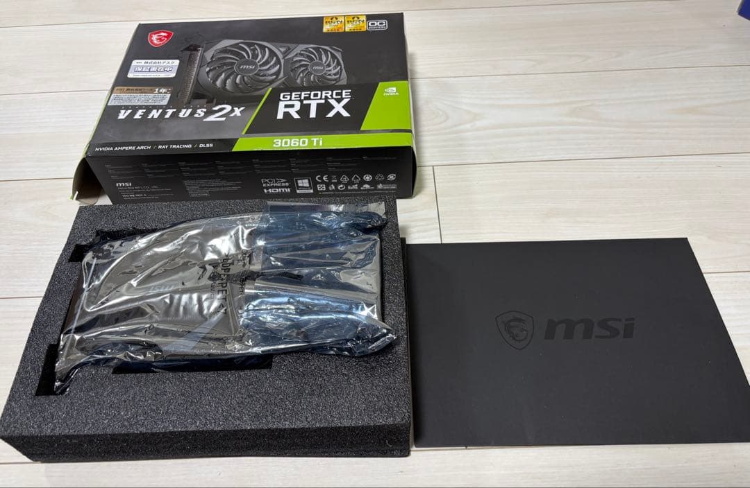 MSI GeForce RTX 3060 Ti Ventus 2X(ジャンク？)