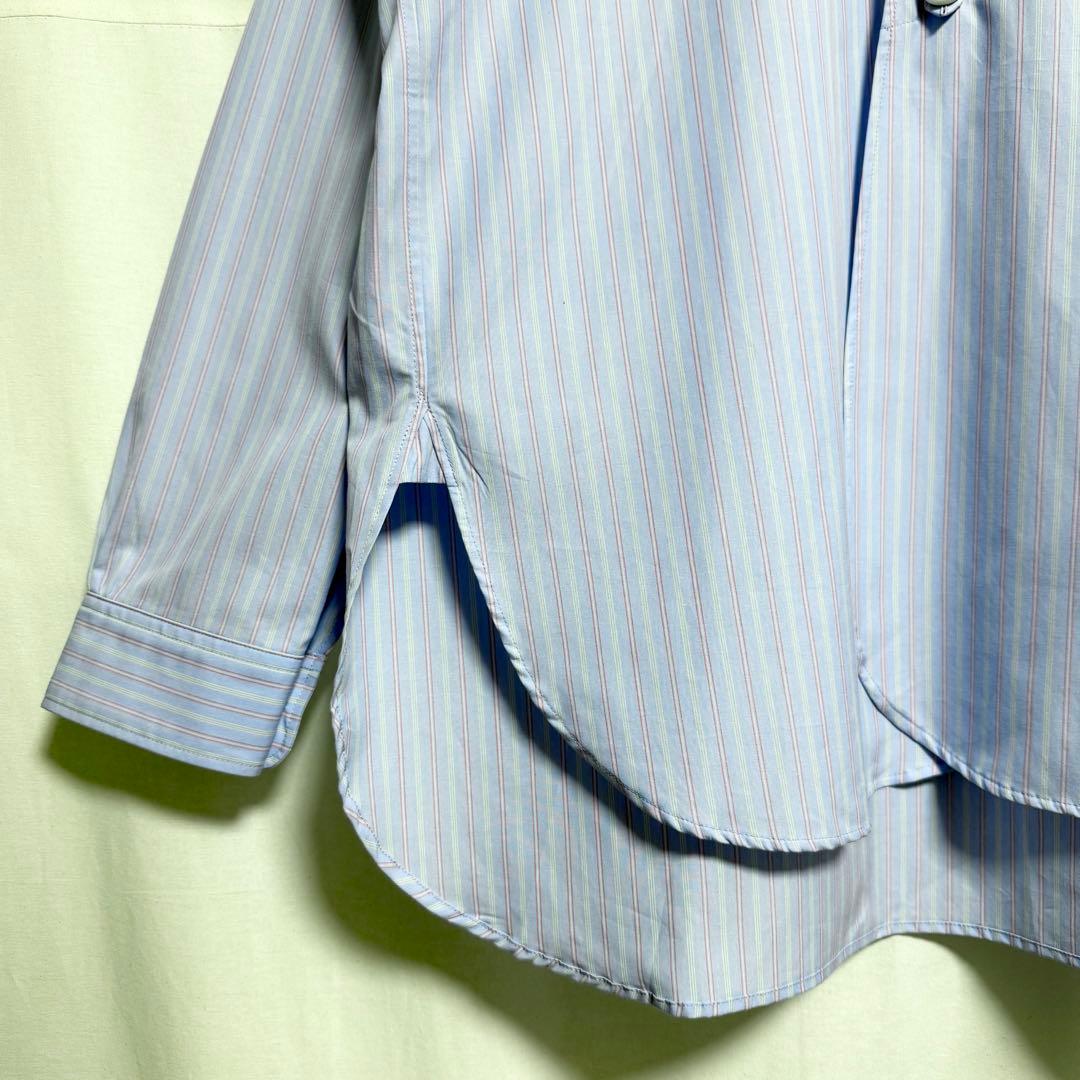 Lサイズ！Needles アスコットカラーシャツ