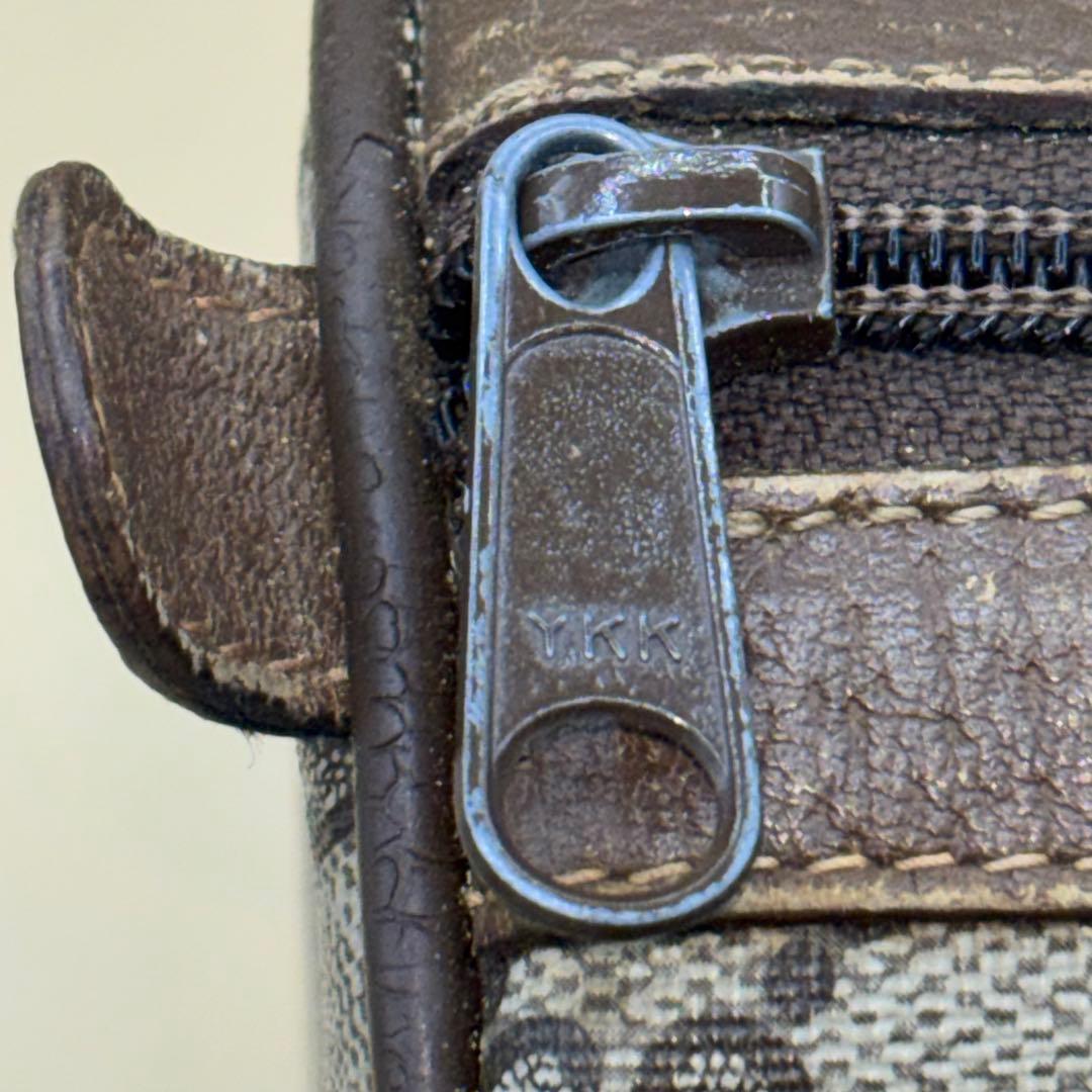 GUCCI オールドグッチ GG柄 シェリーライン ミニボストン