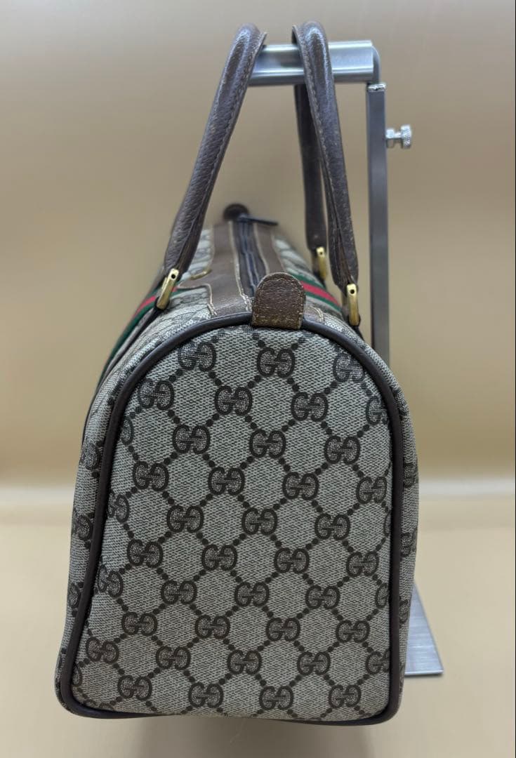 GUCCI オールドグッチ GG柄 シェリーライン ミニボストン