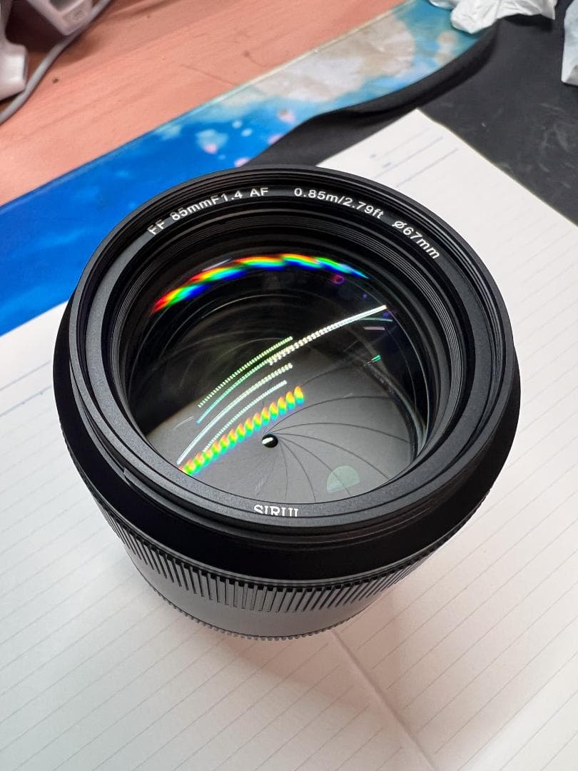 SIRUI Aurora 85mm f/1.4 レンズ ソニー Eマウント
