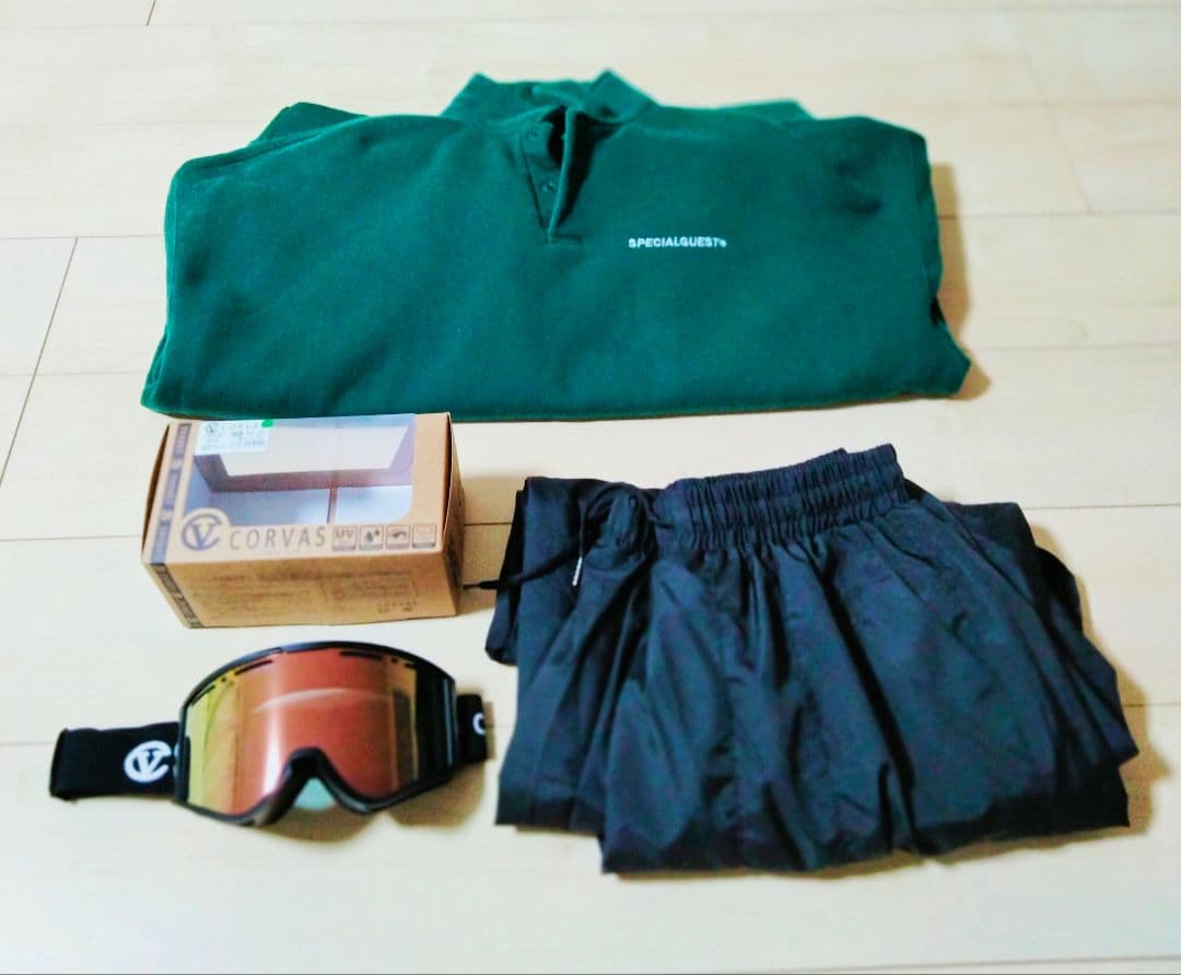 specialguest　スノーボードウェア　ゴーグルセット　新品パンツオマケ