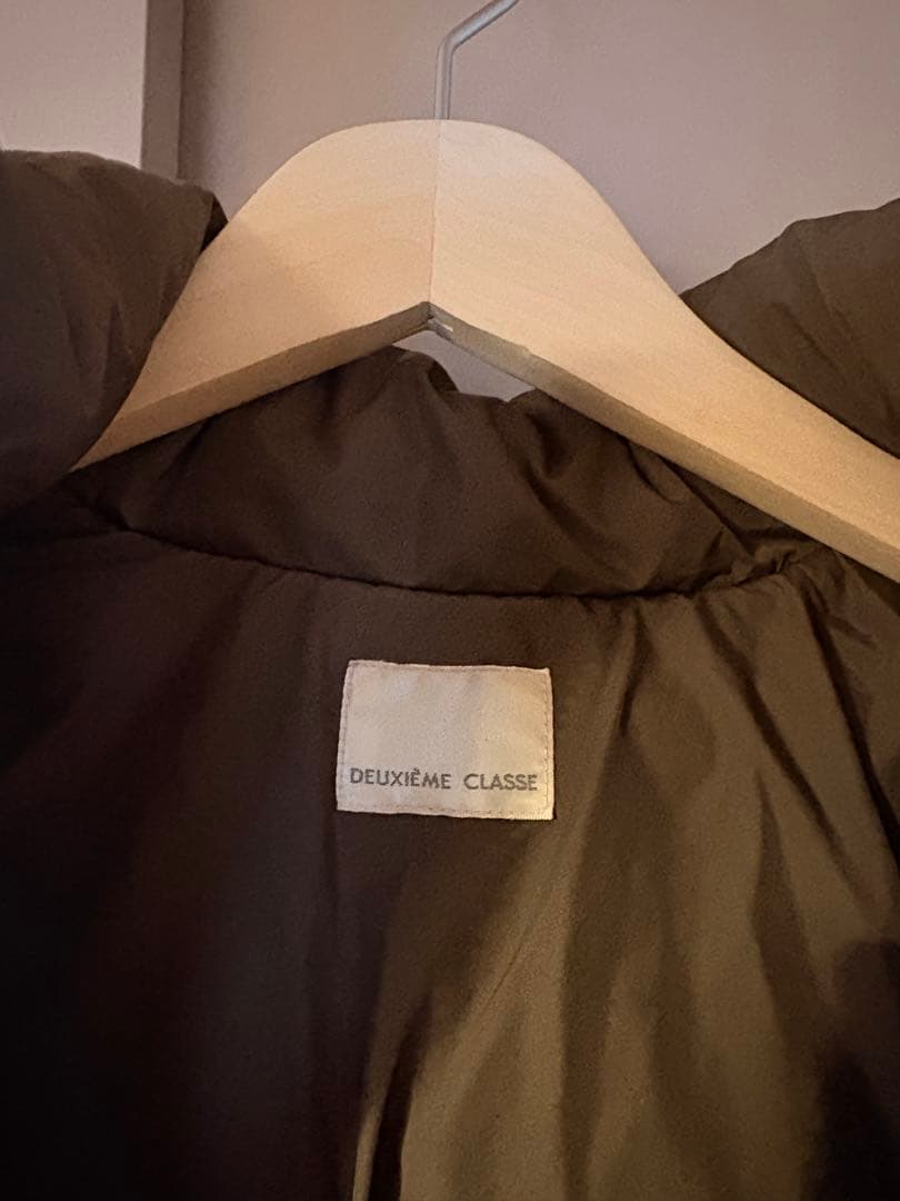 お値下げ！DEUXIEME CLASSE フード付きダウンジャケット