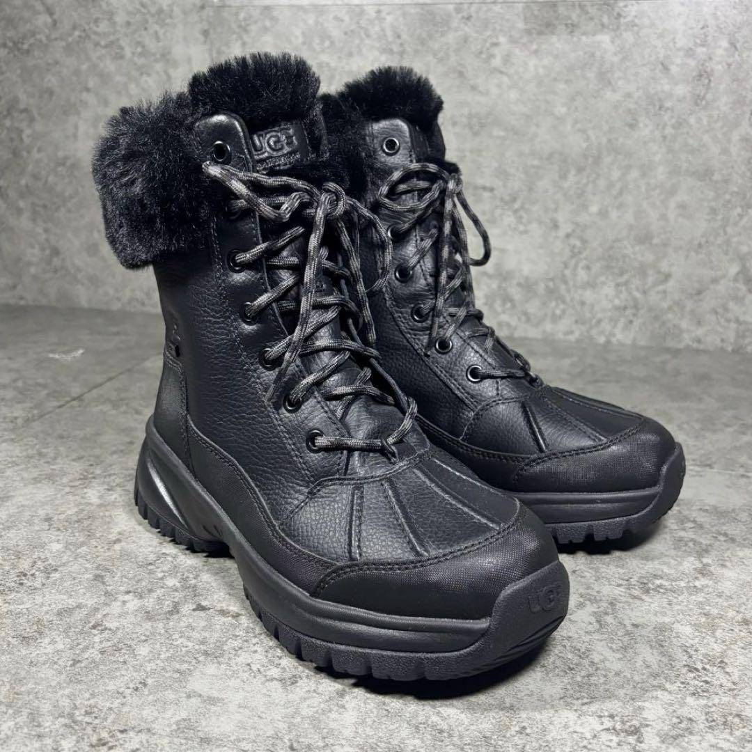 最高峰✨未使用級UGG アディロンダックブーツ 23cm ムートンブーツ 厚底